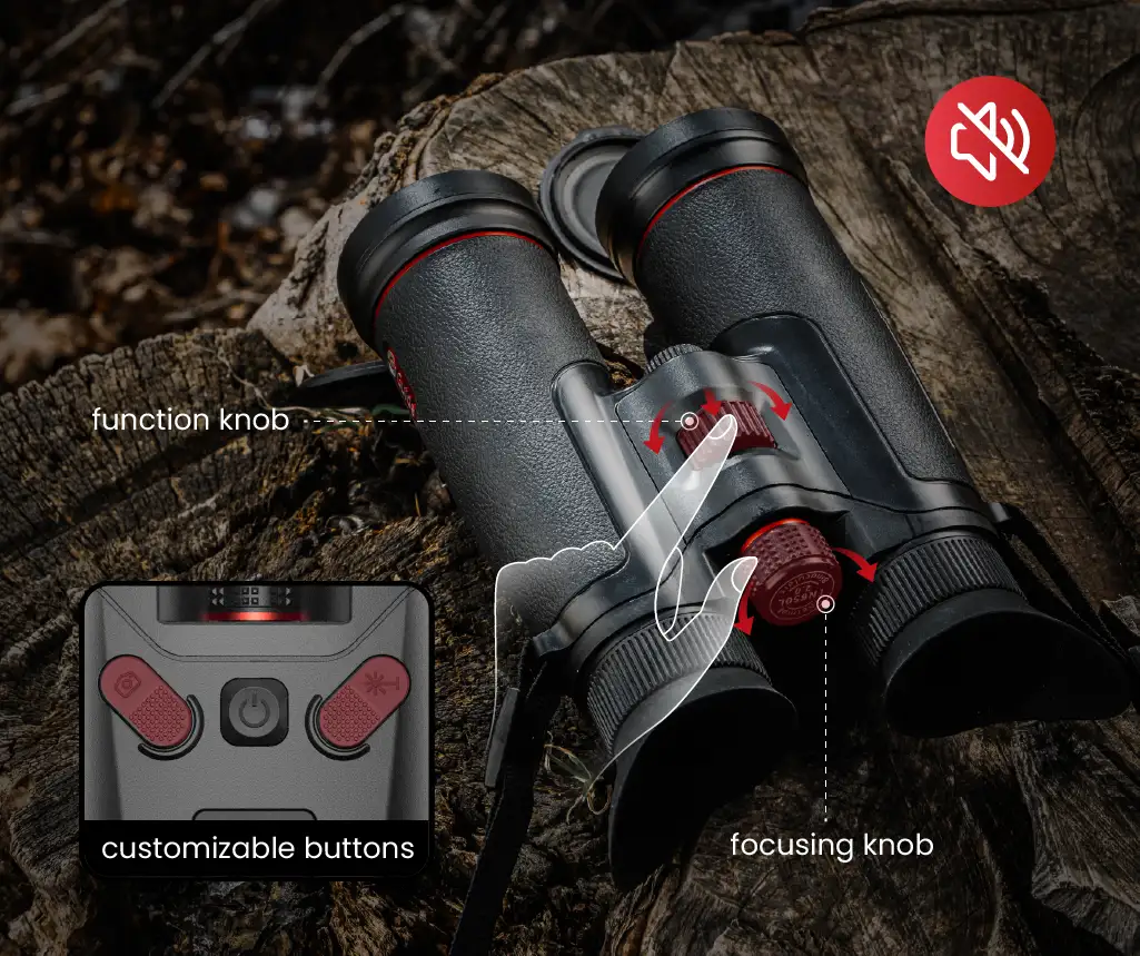 See More at Night with Thermal Imaging Binoculars Designed for the Field