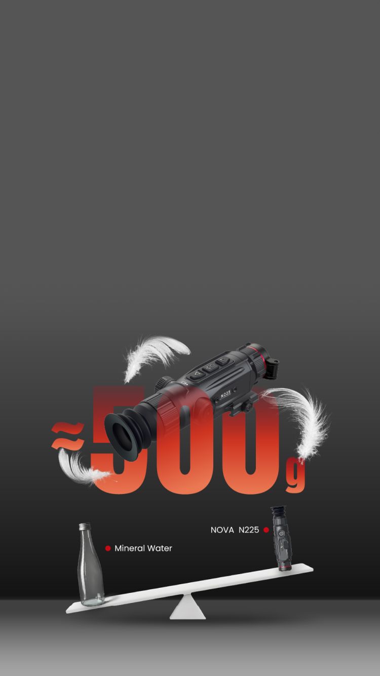 500g lightweight<br>Well-balanced