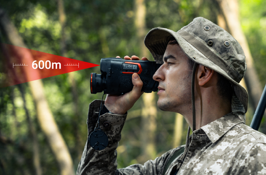 Built-in Precision Laser Rangefinder
