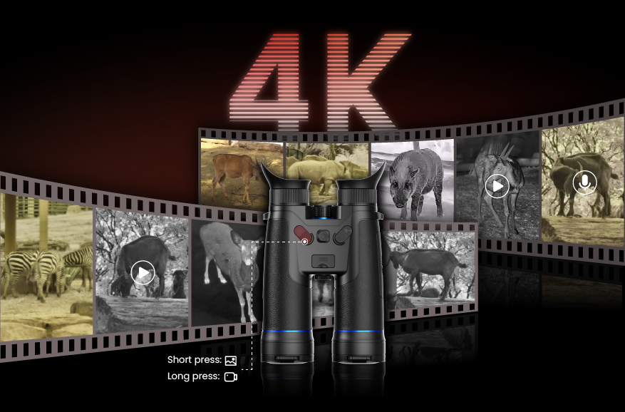 4k Recording<br>Relive Best Moments