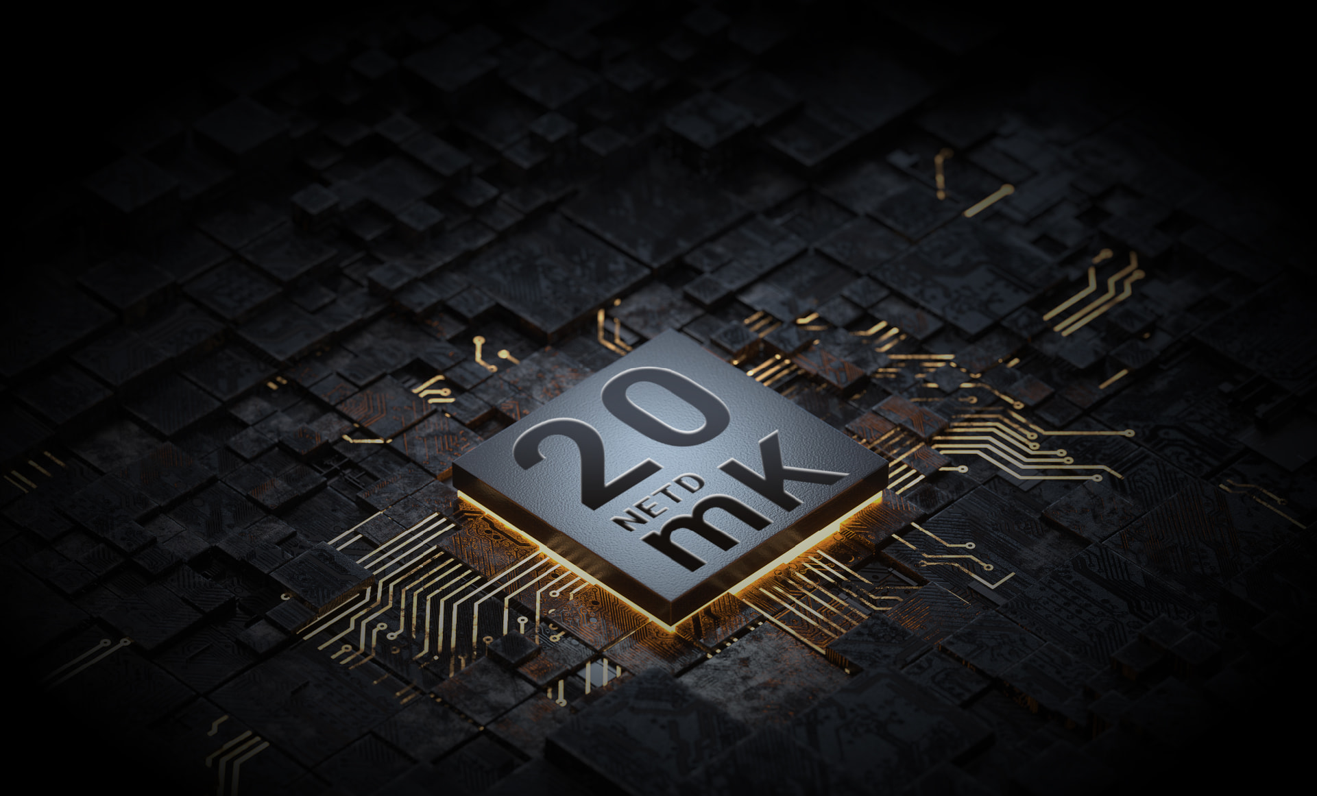 12μm infrared detector, NETD down to 20mK