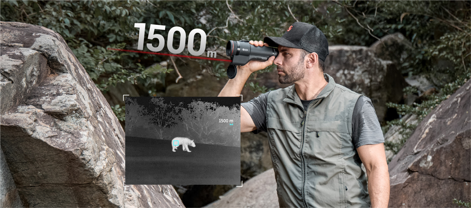 Game-changing 1500m laser ranging